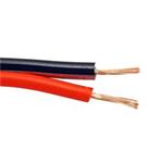 Kabel k reproduktorům, 2x 0,5mm2, CCA, černo červený, 100m