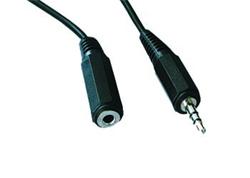Kabel prodlouž.jack 3, 5mm M/F, 1, 5m audio, stereo, CCA-423