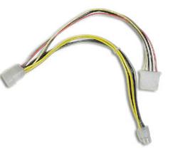 Kabel redukce napájení 1x 5,25" na 1x 4pin P4 konektor