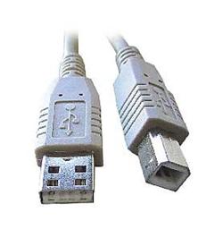 Kabel USB A-B 2m 2.0 USB