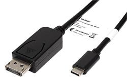 Kabel USB C(M) -> DisplayPort(M), 4K@60Hz, 2m