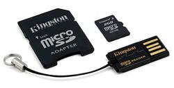 Kingston 16GB Multi Kit / Mobility Kit - MicroSDHC 16GB (Class 10) + čtečka + adaptér