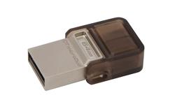 Kingston 64GB DataTraveler microDuo (USB 2.0) - šedý