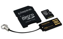 Kingston 64GB Multi Kit / Mobility Kit - MicroSDXC 64GB (Class 10) + čtečka + adaptér