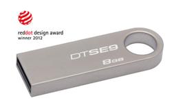 Kingston 8GB DataTraveler flash disk USB DTSE9H - kovový kryt