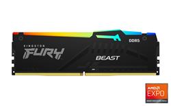 Kingston FURY Beast EXPO/DDR5/16GB/5200MHz/CL36/1x16GB/RGB/Black