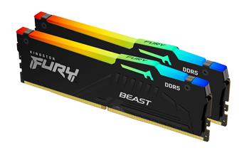 Kingston FURY Beast EXPO/DDR5/16GB/6000MHz/CL30/2x8GB/RGB/Black