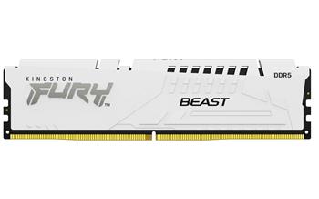 Kingston FURY Beast EXPO/DDR5/32GB/6400MHz/CL32/1x32GB/White