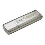 Kingston IronKey Locker+ 50/256GB/USB 3.1/USB-A/Stříbrná