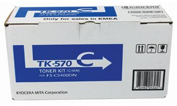 Kyocera toner TK-570C/ FS-C5400DN/ 12 000 stran/ azurový