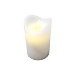 LED svíčka, bílá, 7,5 x 12,5 cm