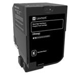 Lexmark CX725 Black High Yield Return Programme Toner Cartridge - 25 000 stran
