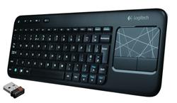 Logitech kláv. Wireless Touch Keyboard K400, CZ, unifying přijímač