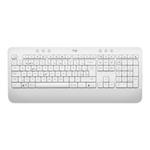 Logitech klávesnice Wireless Keyboard K650, CZ/SK, Bolt přijímač,bluetooth,tlumené klávesy, bílá