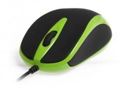 Media-Tech PLANO optická myš, 800 cpi, USB, zeleno-černá