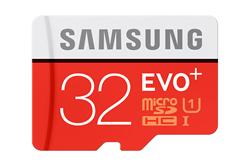 Micro SDHC 32GB Samsung EVO PLUS + adaptér