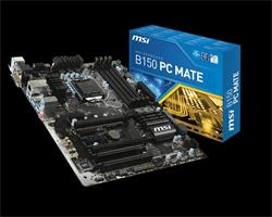 MSI B150 PC MATE/Socket 1151/DDR4/USB3/DSUB/DVI/HDMI//RTL8111H/ATX