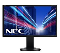 NEC 23" E231W - 1920x1080, TN, W-LED, 250cd, D-sub, DVI, DP, černý