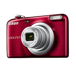 Nikon Coolpix A10 červený, 16,1M, 5xOZ, HD Video