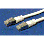 Patch kabel LYNX Cat5E, FTP - 1m, šedý