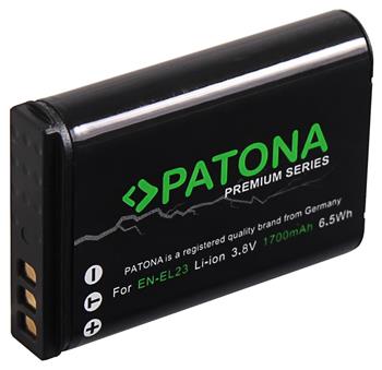 PATONA baterie pro foto Nikon EN-EL23 1700mAh Li-Ion Premium