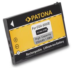 PATONA baterie pro foto Panasonic CGA-S003E 600mAh 3,6V Li-Ion