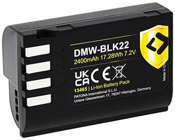 PATONA baterie pro foto Panasonic DMW-BLK22 2400mAh Li-Ion Protect