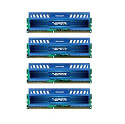 Patriot RAM DDR3 32GB (4x8GB) PC3-15000 1866MHz Viper III Sapphire Blue-series 10-11-10-30 XMP Certified