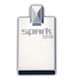 PATRIOT Spark 32GB Flash disk / USB 3.0/ Stříbrný kov
