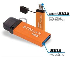 PATRIOT Stellar 16GB Flash disk / USB 3.0 / OTG / Micro USB / I pro tablety