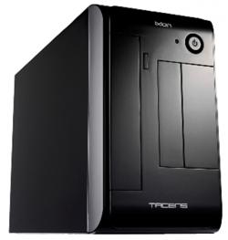 PC skříň Tacens ITX IXION, zdroj 300W, černá