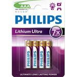 Philips baterie AAA Ultra lithium - 4ks