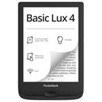 POCKETBOOK e-book reader 618 BASIC LUX 4 INK BLACK/ 8GB/ 6"/ Wi-Fi/ micro SD/ čeština/ černá
