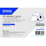 PP Matte Label - Continuous Roll: 76mm x 29m