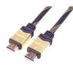 PremiumCord HDMI 2.0 High Speed + Ethernet kabel HQ, zlacené konektory, 5m