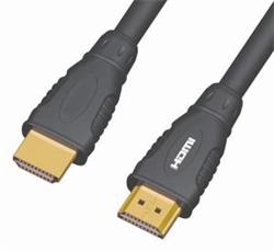PremiumCord Kabel HDMI A - HDMI A M/M 1m zlacený 1.3b