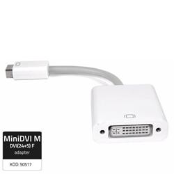 Qoltec Adaptér Mini DVI (M)/DVI (24+5) (F)