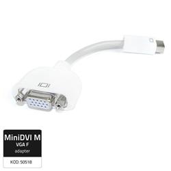 Qoltec Adaptér Mini DVI male | VGA female