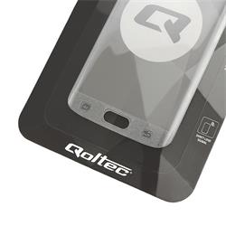 Qoltec tvrzené ochranné sklo premium pro smartphony Samsung S7 edge | full cover