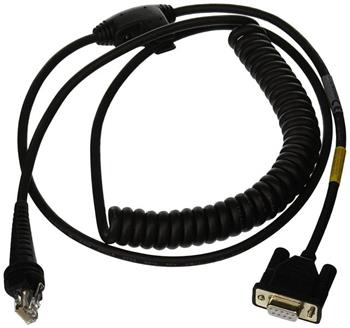 RS232 cable (5V signals), DB9 Female, 3 m, 5V external power with option for host power