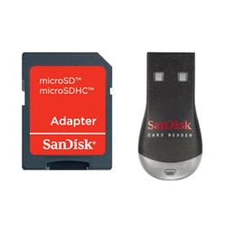 SanDisk MobileMate Duo - adaptér/čtečka pro microSDHC/SD, MS Micro