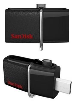 SanDisk Ultra Android Dual USB 16 GB flash disk, microUSB/USB 3.0