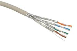Solarix Instalační kabel CAT6A STP LSOH drát 500m/špulka