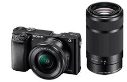 Sony A6000Y, 16-50+55-210mm, 24,3Mpix, černý