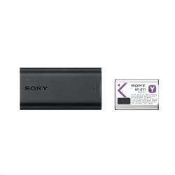 SONY ACC-TRDCY Sada baterie (Y) a nabíječky pro videokameru Action Cam se vstupem USB
