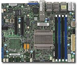 SUPERMICRO FlexATX MB Xeon D-1518 (4-core), 4x DDR4 ECC reg DIMM,4xSATA,2x PCI-E 3.0 x8, M.2, 6x1GbE+2x10GbE SFP+, IPMI