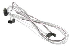 Supermicro Internal Right Angle MiniSAS SFF-8087 to 4 SATA 75/75/90/90cm with Sideband 90cm Cable (CBL-SAST-0644)