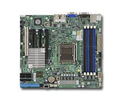 SUPERMICRO MB 1x Socket C32 Opteron 4100, 4x DIMM DDR3, 6xSATA, PCI-E, IPMI