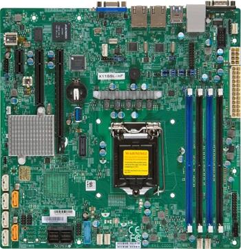 SUPERMICRO MB 1xLGA1151, iC232,DDR4,6xSATA3,PCIe 3.0 (1 x8 (in x16), 1 x4 (in x8) , 1 x1 (in x2)), 2xNVMe, IPMI