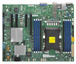 SUPERMICRO MB 1xLGA3647, iC622, 8x DDR4 ECC, 10xSATA3+8xSAS3, 1xM.2, 2xNVMe, PCI-E 3.0/1,2,1(x16,x8,x4),2x 10Gb SFP+, I